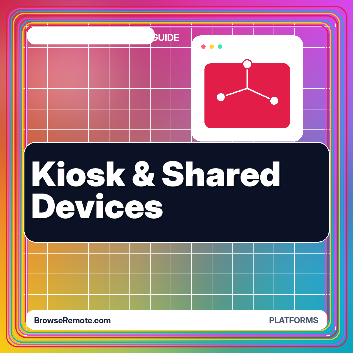 Kiosk & Shared Devices — BrowseRemote.com guide